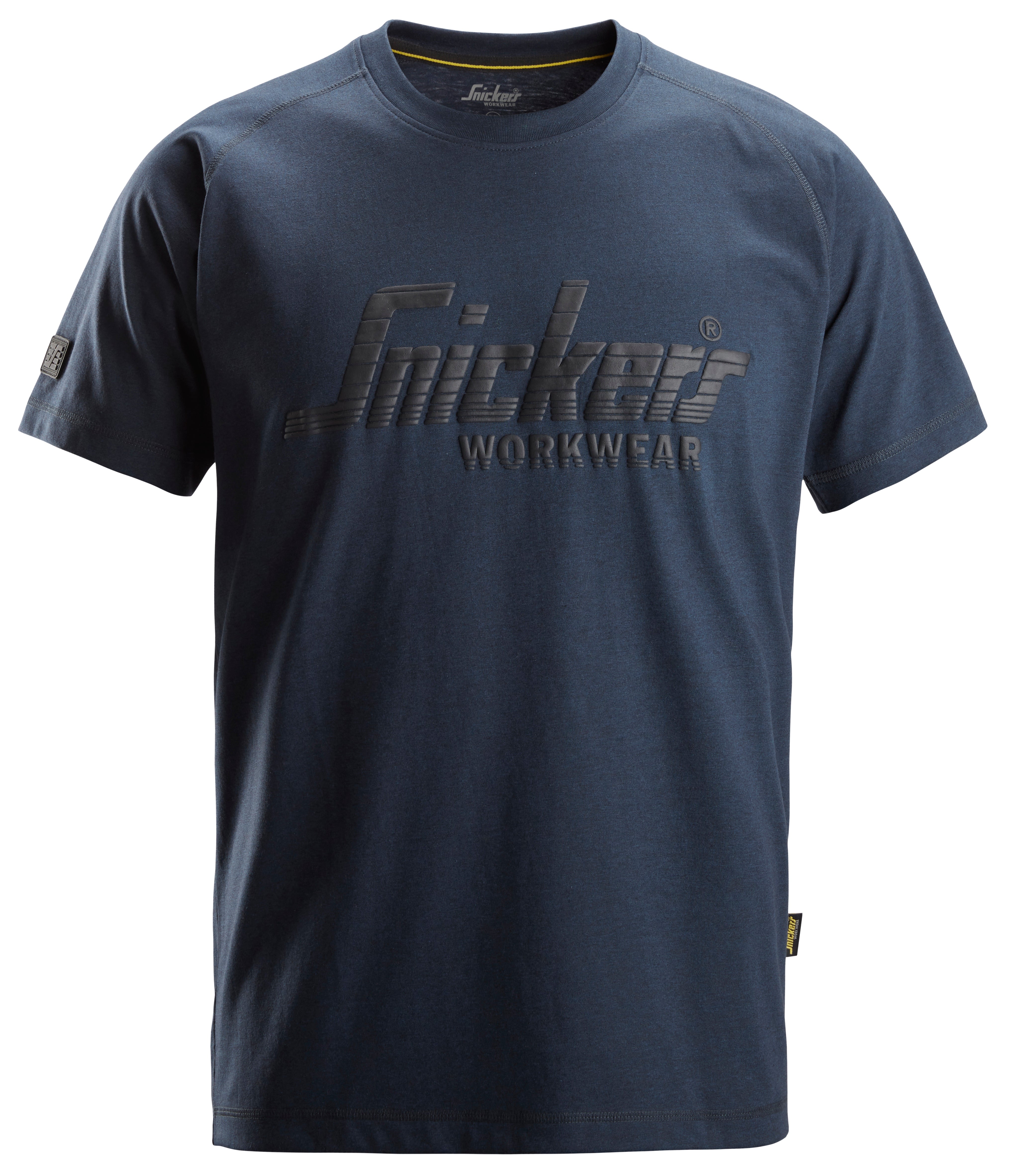 Logo T-Shirt - Dark Navy Melange - 4500