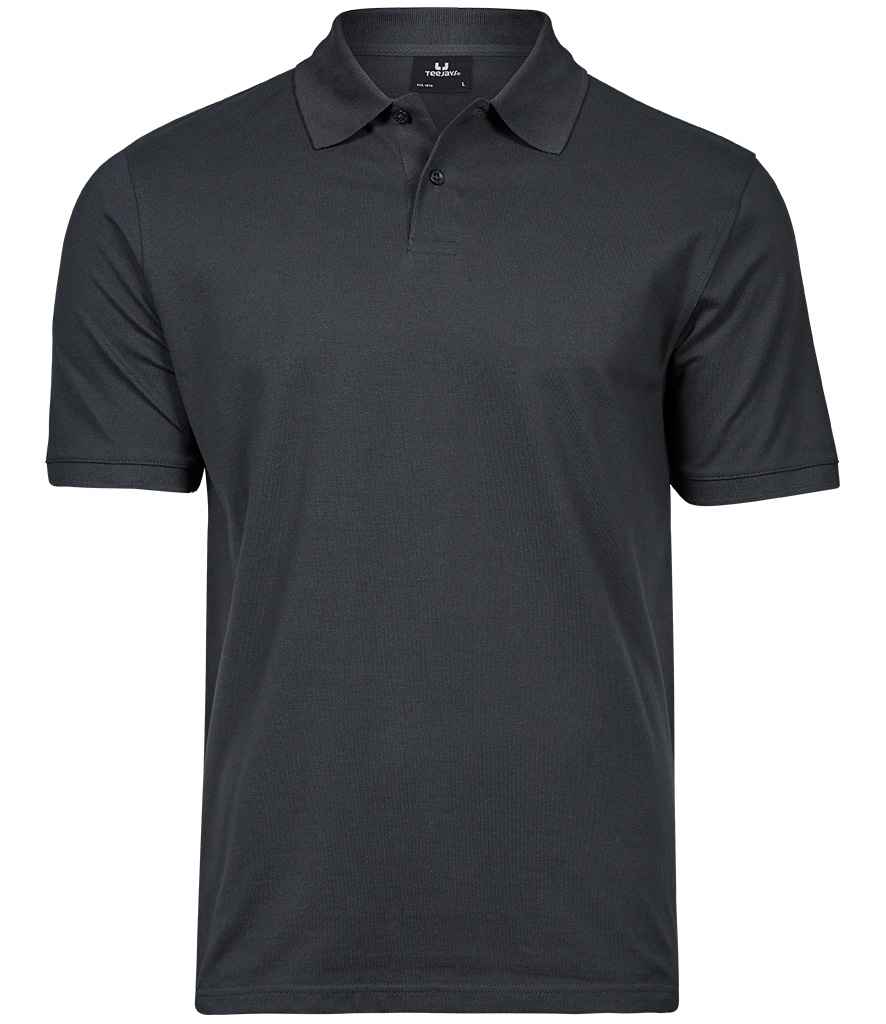 Tee Jays Heavy Cotton Piqué Polo Shirt - Dark Grey