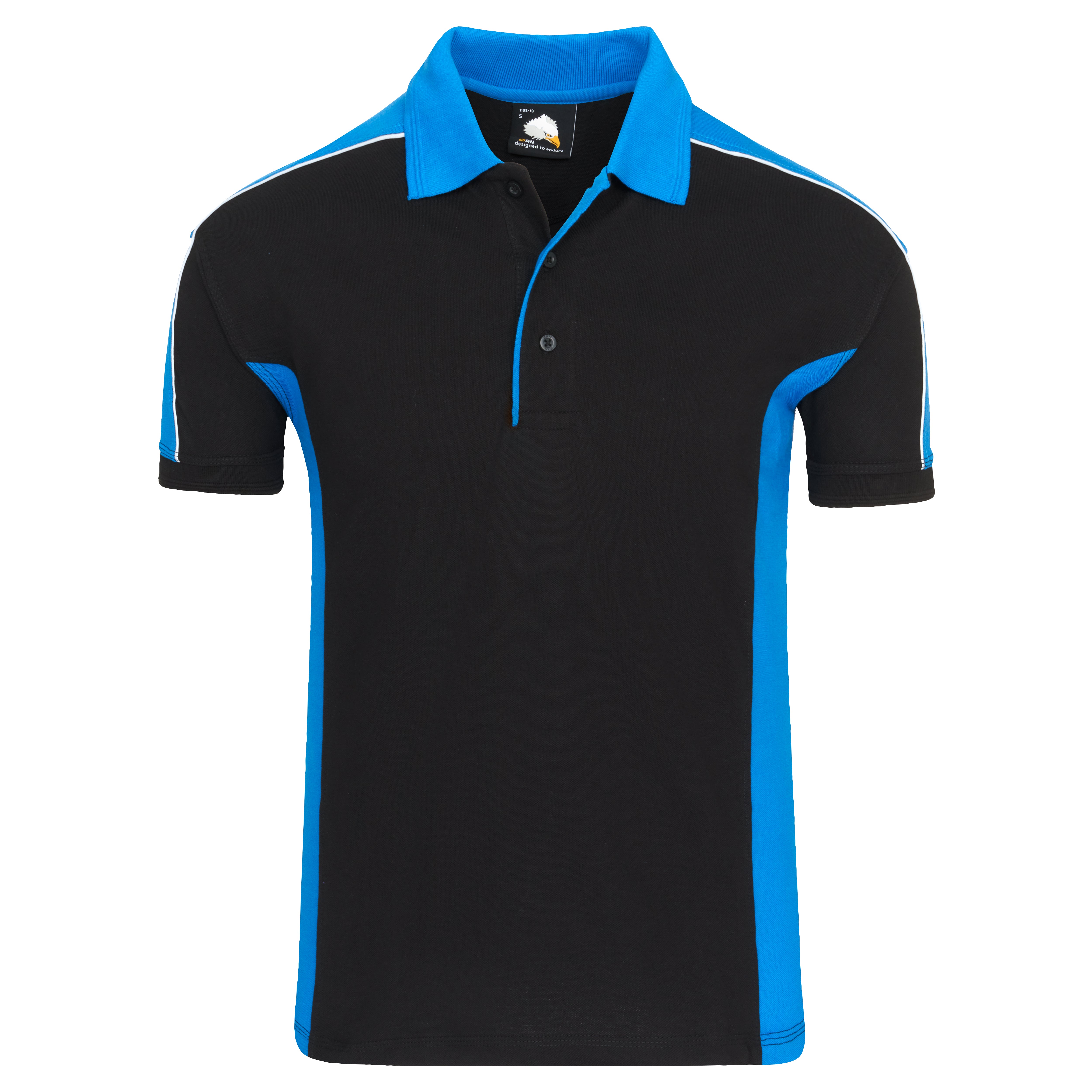 Avocet Poloshirt - Black/Reflex Blue