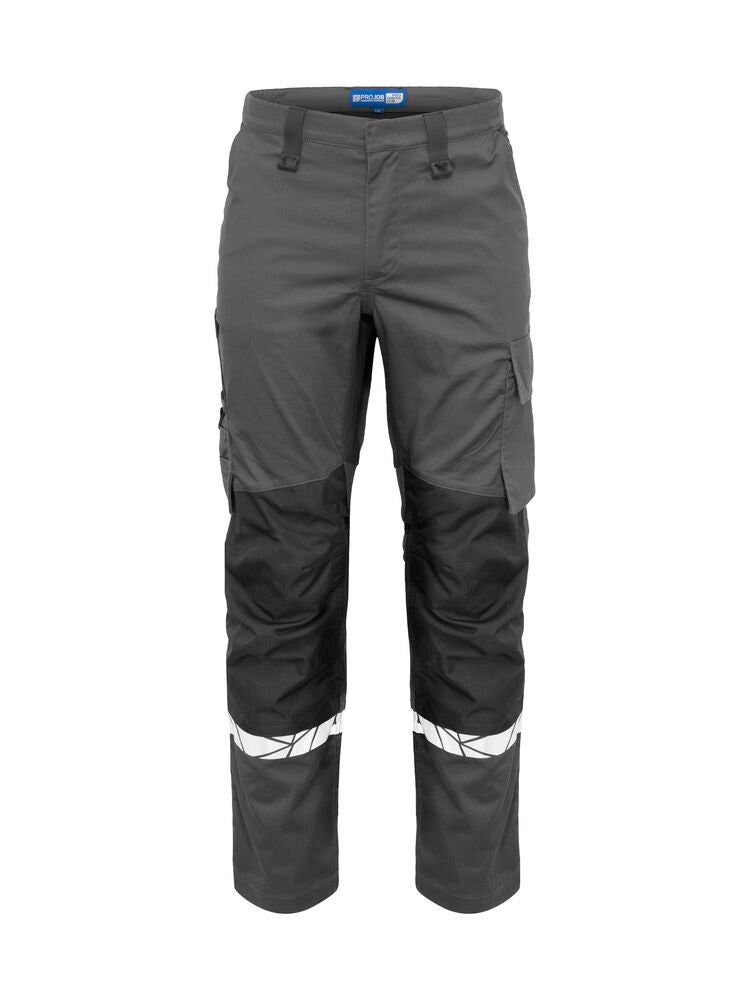 7508 WORKPANT (knee protector pockets)
7508 WORKPANT (knee protector pockets) 9910-VIZ - Grey/Black