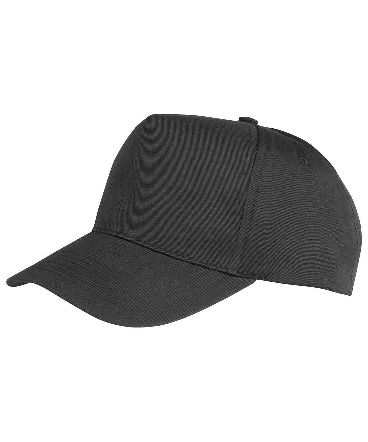 Boston junior 65/35 polycotton cap - Black