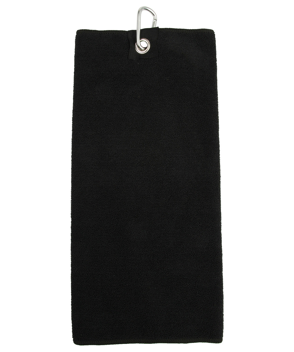 Microfibre golf towel - Black