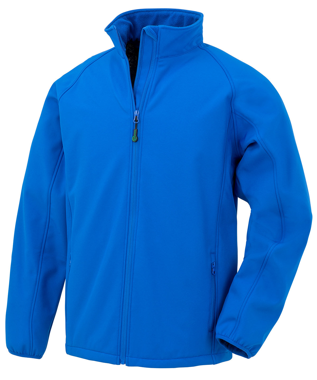 Men's recycled 2-layer printable softshell jacket - Royal