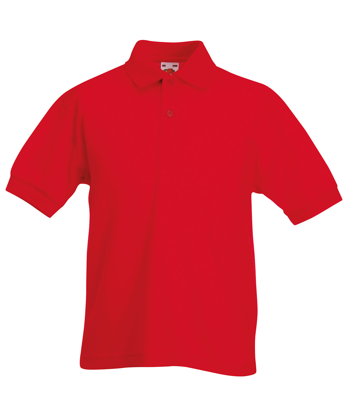 Kids 65/35 piqué polo - Red