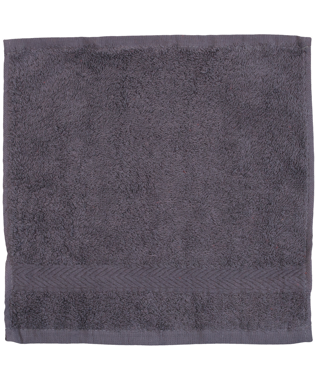 Luxury range face cloth - Steel Grey