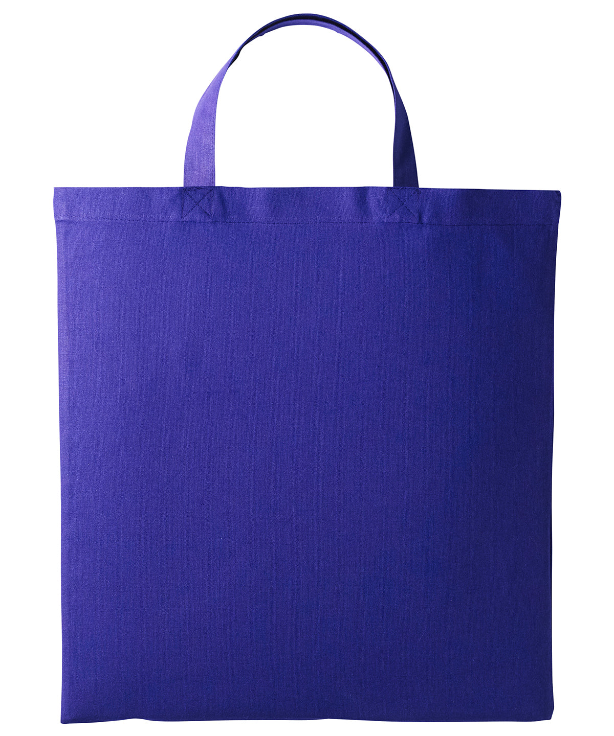 Cotton shopper short handle - Purple