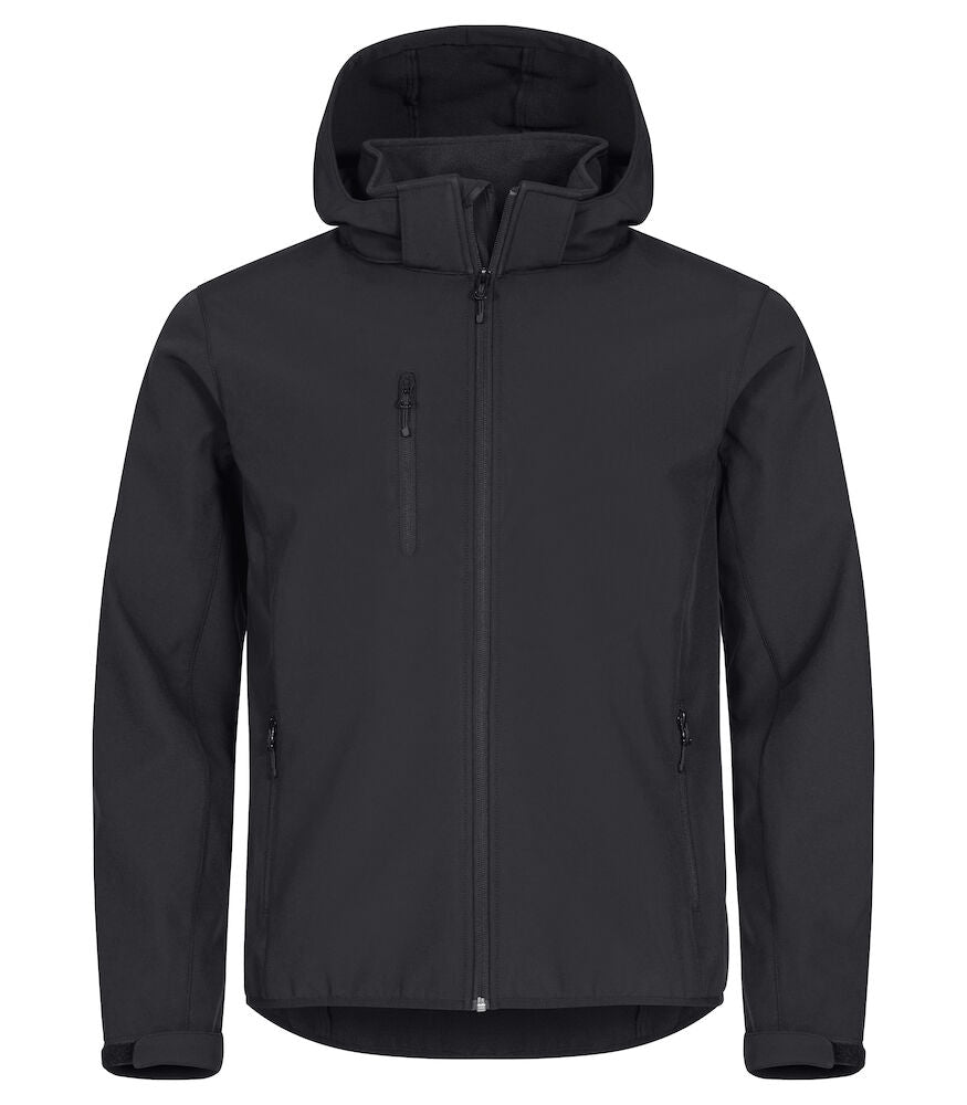 Classic Softshell Hoodie - Black