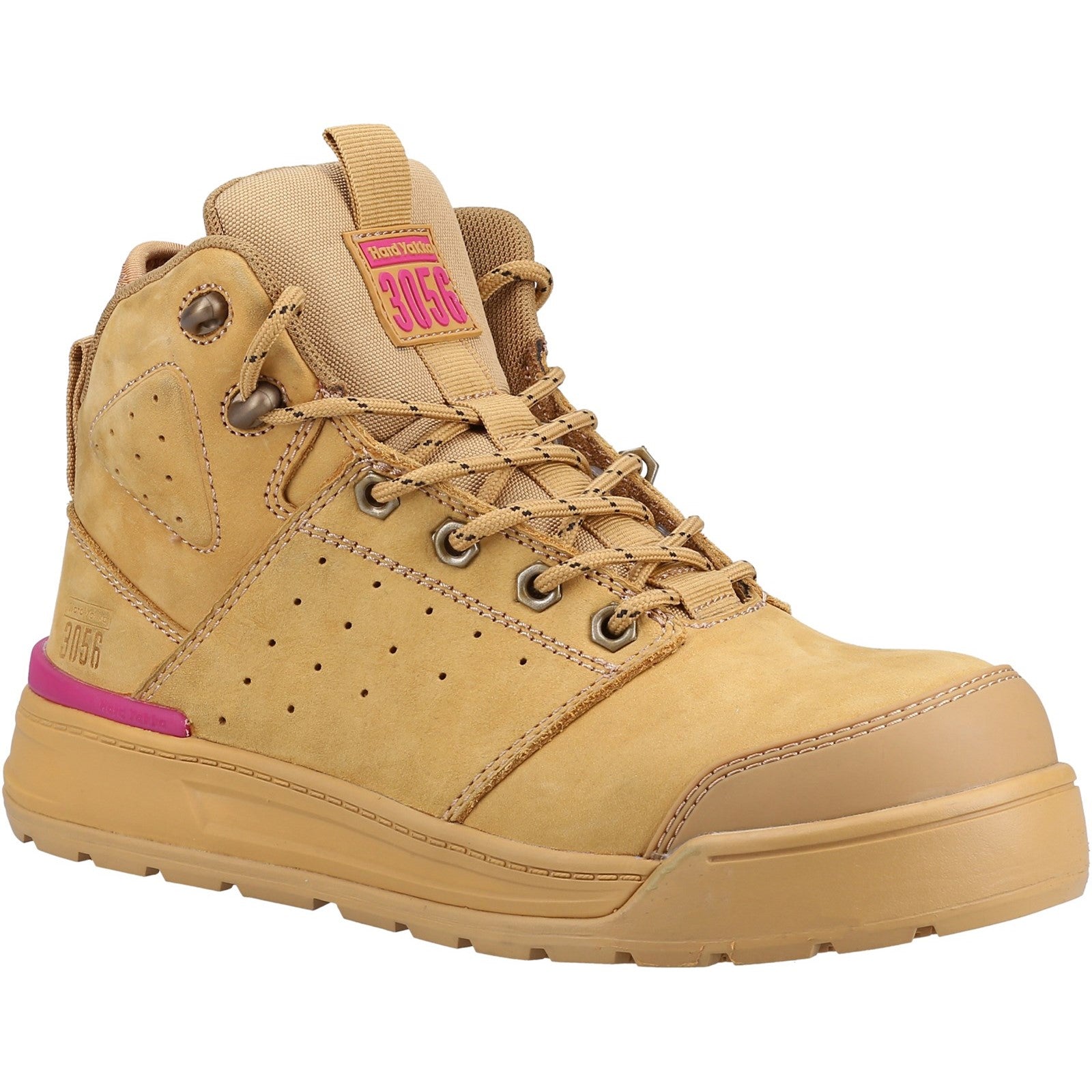 3056 PR Side Zip Safety Boot - Wheat