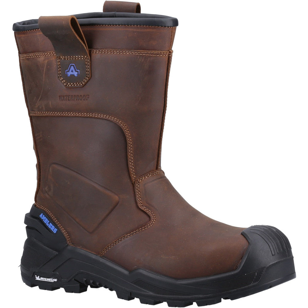 Amblers Safety Mens 983C Waterproof Light Rigger Boots