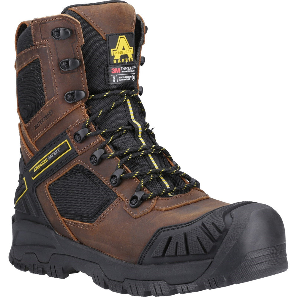 Amblers Safety Mens Detonate Waterproof Leather Safety Boots