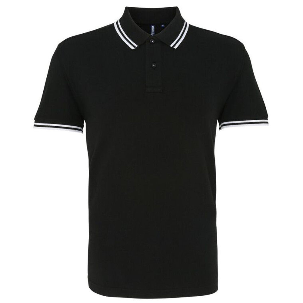 Asquith & Fox Mens Classic Fit - Tipped Polo Shirt