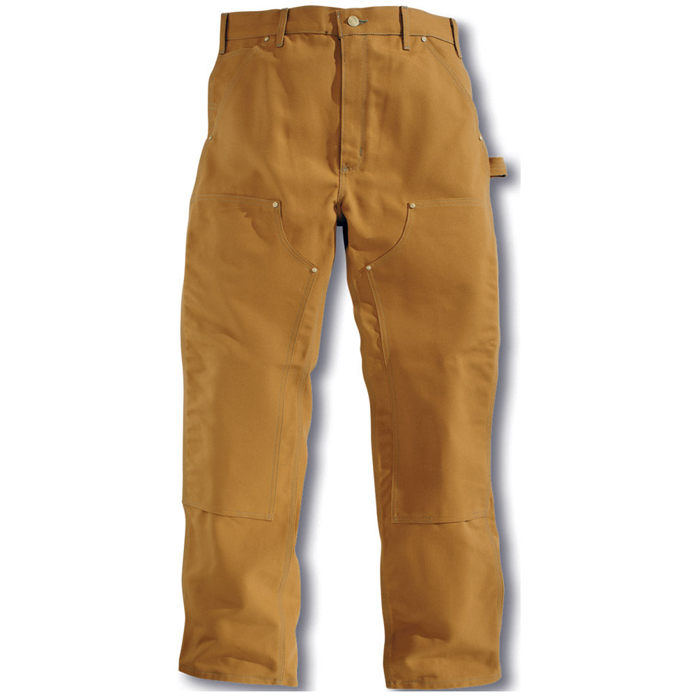 Carhartt Mens Duck D. Front Logger Utility Pockets Pants Trousers