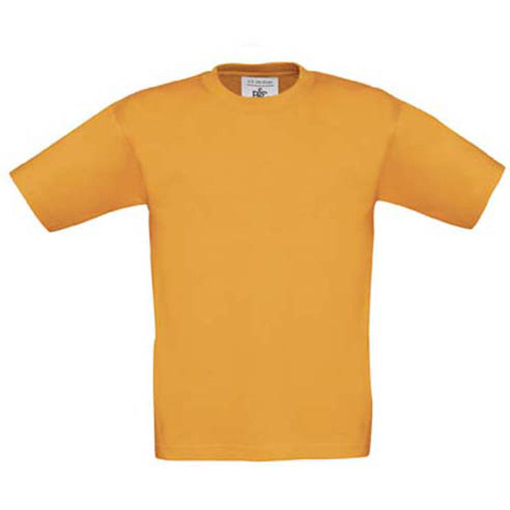 B&C Childrens Unisex Colours Short-sleeved Crew Neck Cotton T-shirt