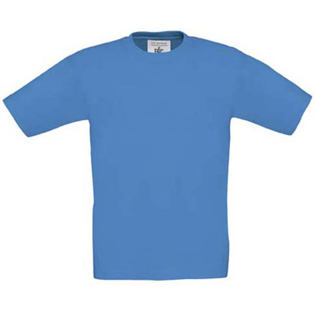 B&C Childrens Unisex Colours Short-sleeved Crew Neck Cotton T-shirt