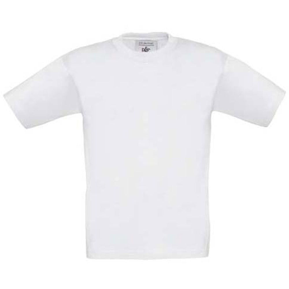 B&C Childrens Unisex Colours Short-sleeved Crew Neck Cotton T-shirt