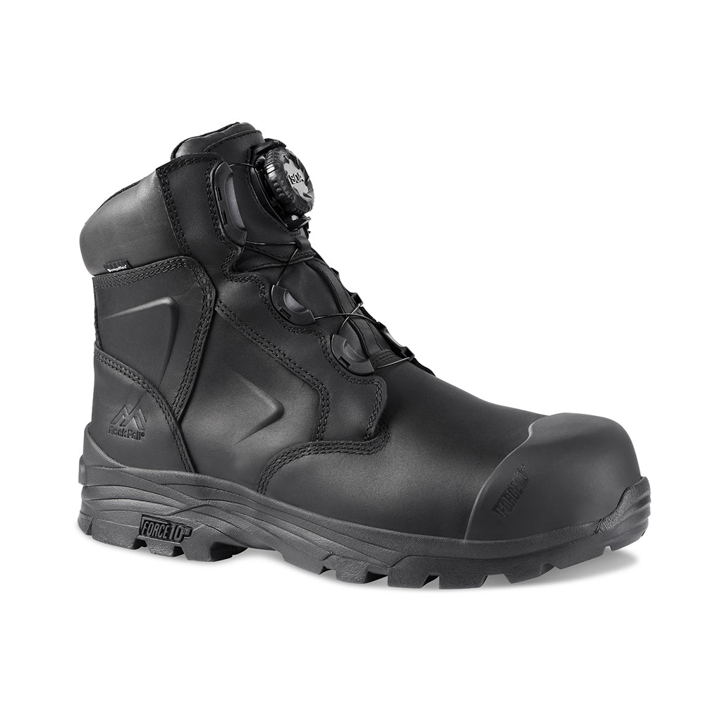 Rock Fall RF611 Dolomite Waterproof Boa Safety Boot Size 3 - Black