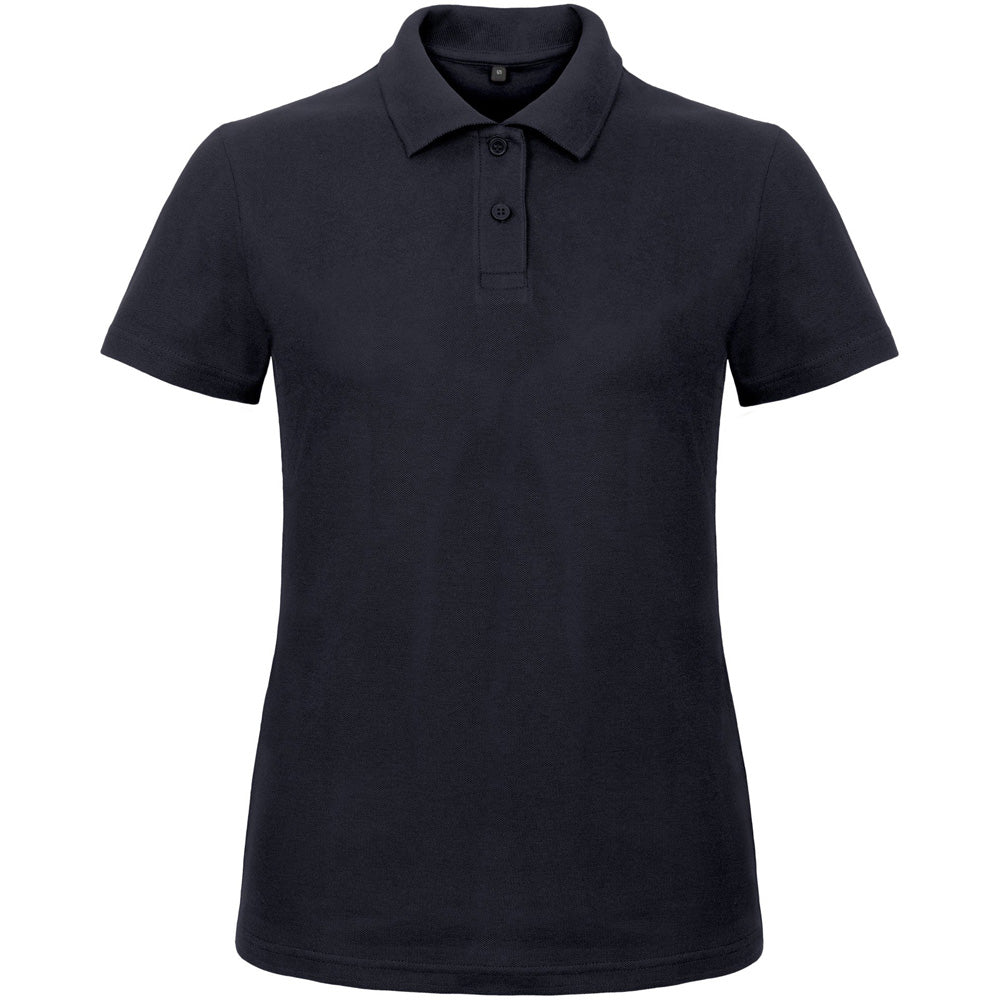 B&C Collection Ladies Id.001 Short Sleeve Polo Shirt Wine