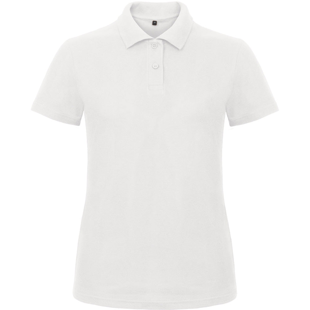 B&C Collection Ladies Id.001 Short Sleeve Polo Shirt Wine