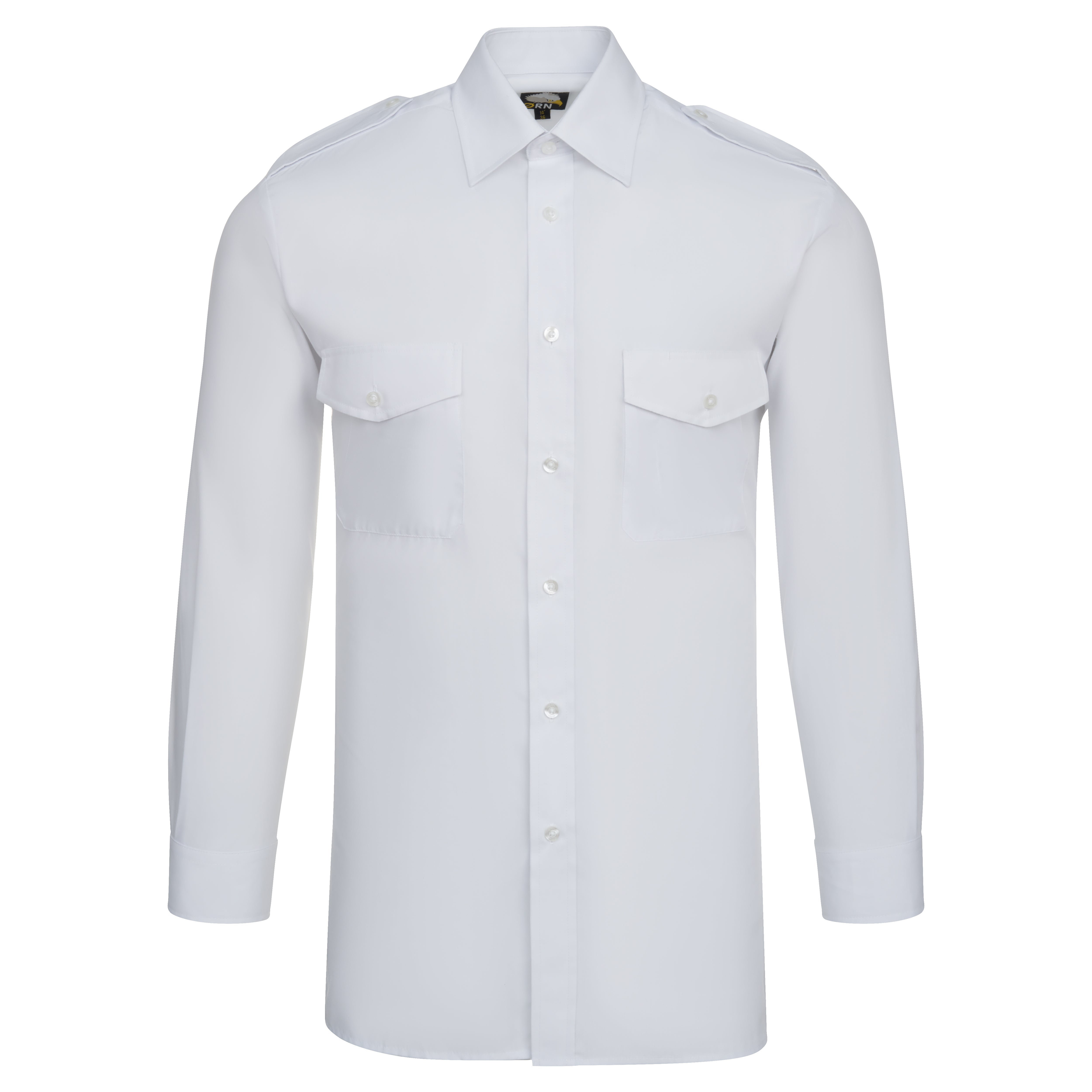 The Essential L/S Pilot Shirt - White