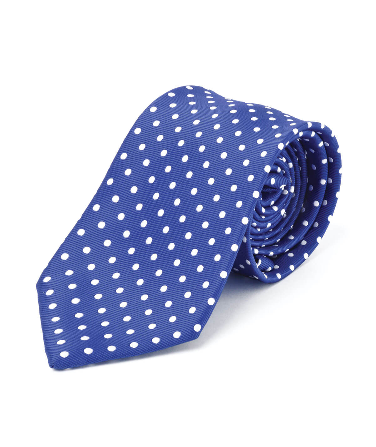 Spot Tie - Cobalt/White Spot