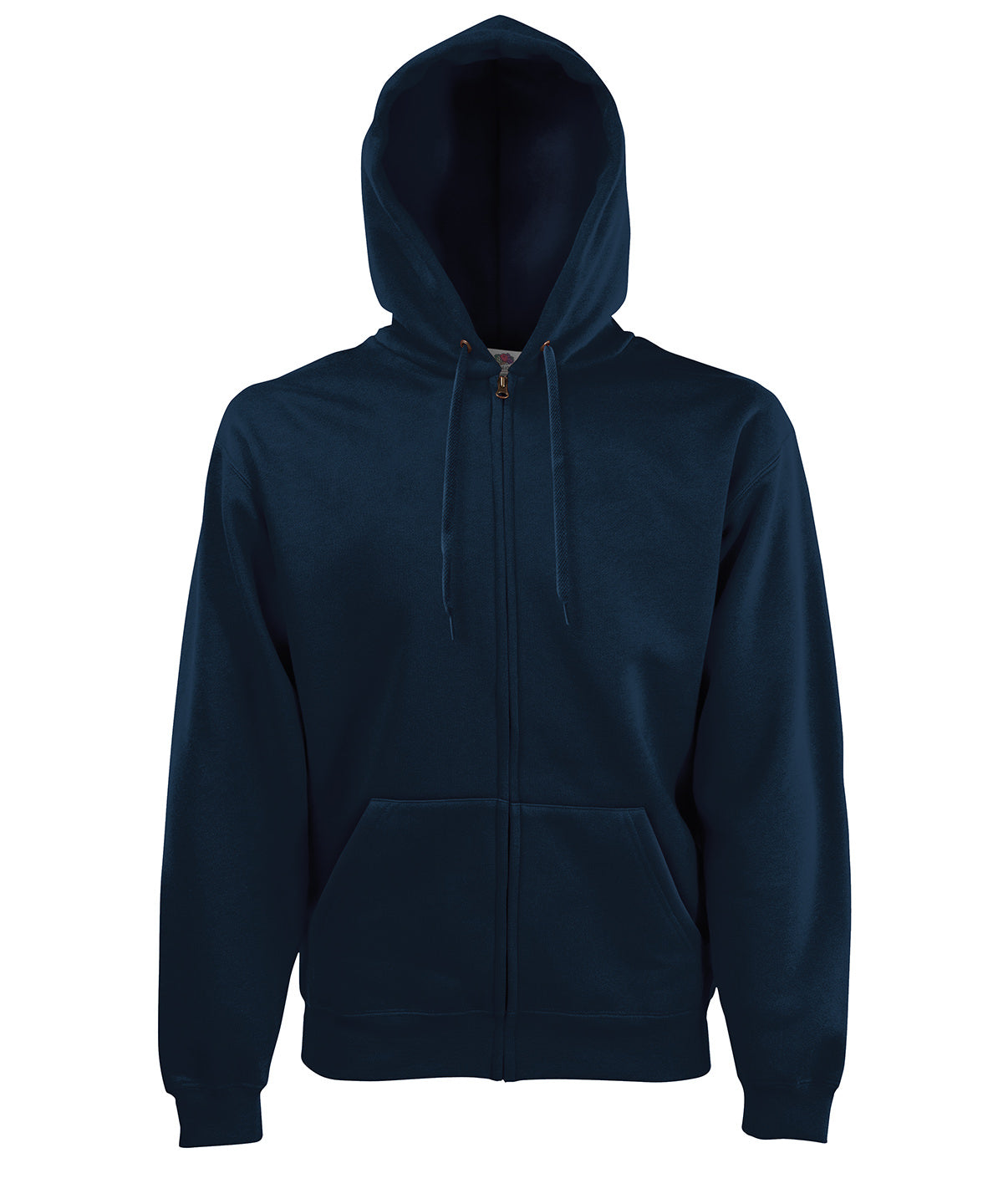 Premium 70/30 hooded sweatshirt jacket - Deep Navy