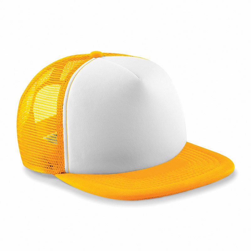 Beechfield Junior Vintage Snapback Trucker Hat