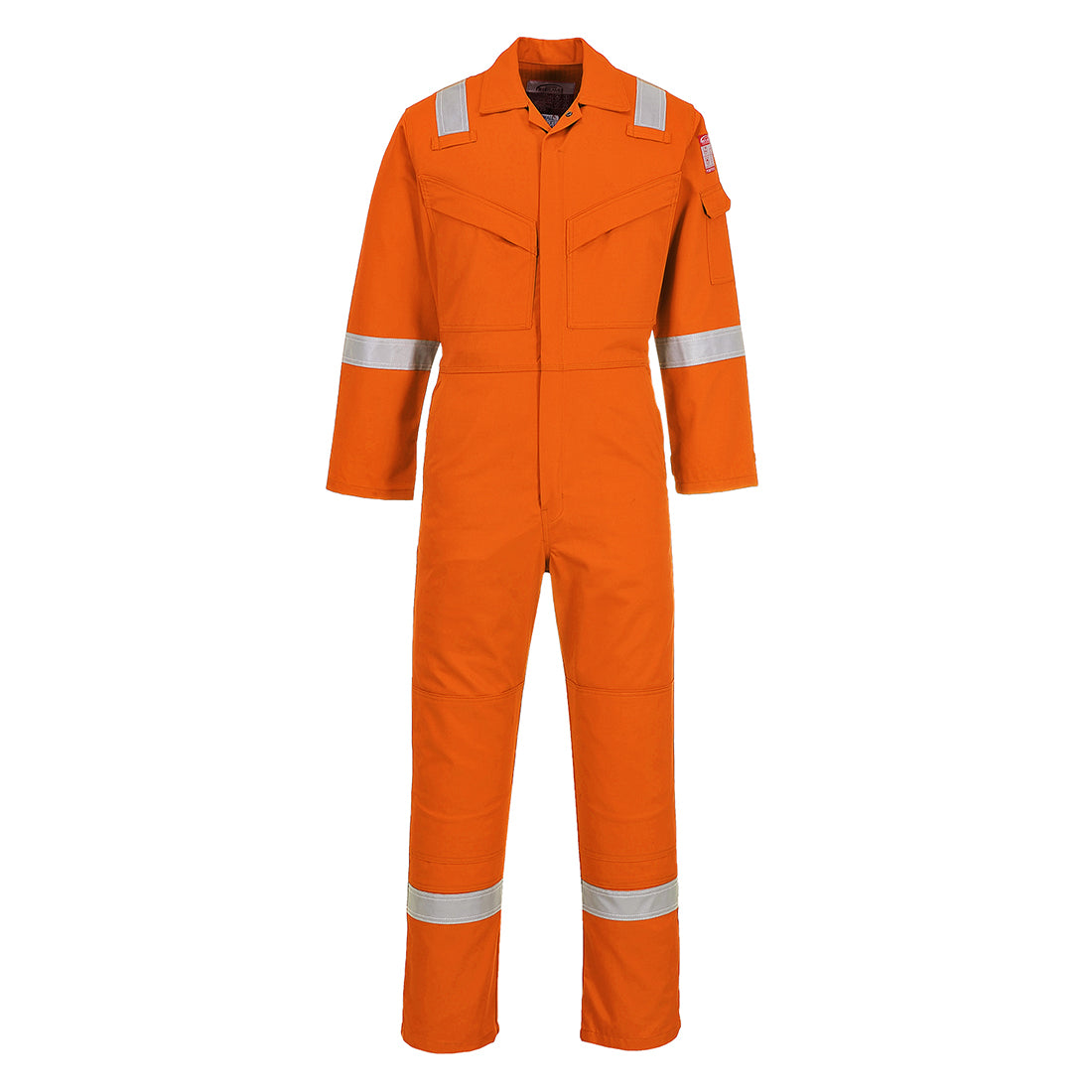 Flame Resistant Anti-Static Coverall 350g - Orange