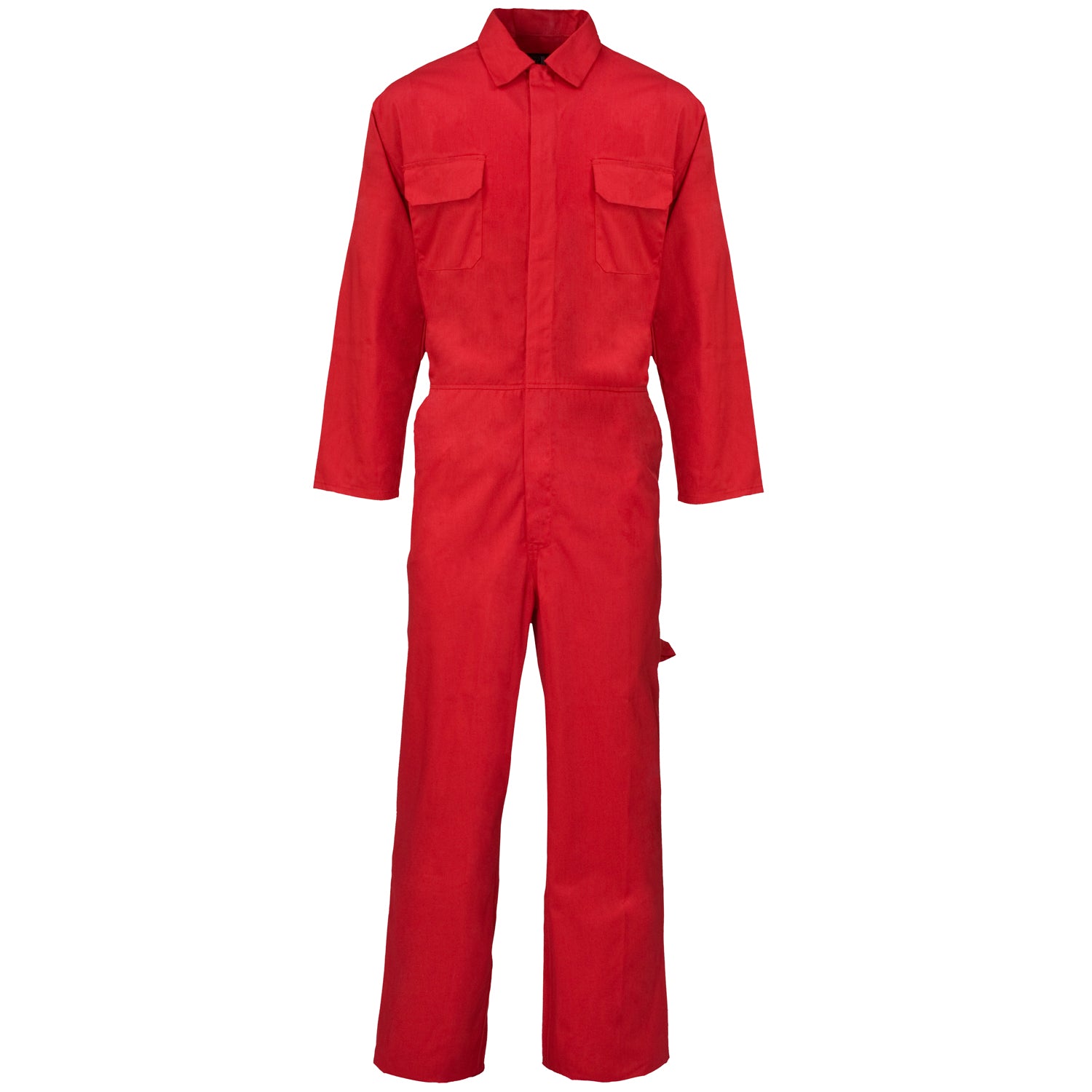 Poly Cotton Coverall Red 210gms- S