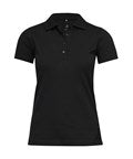 Womens Harvard Classic - Stretch Deluxe Polo - Black