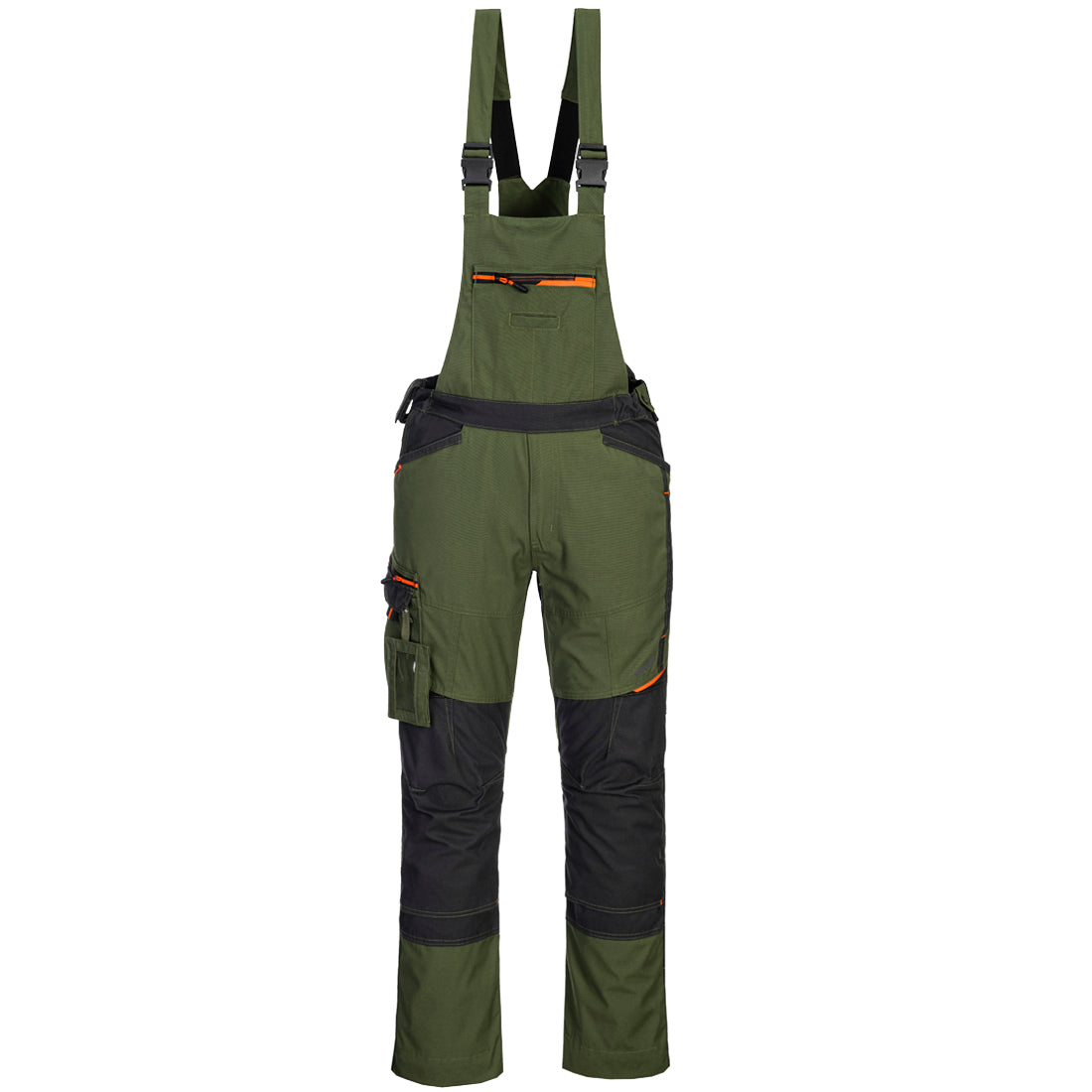 WX3 Bib and Brace - Olive Green