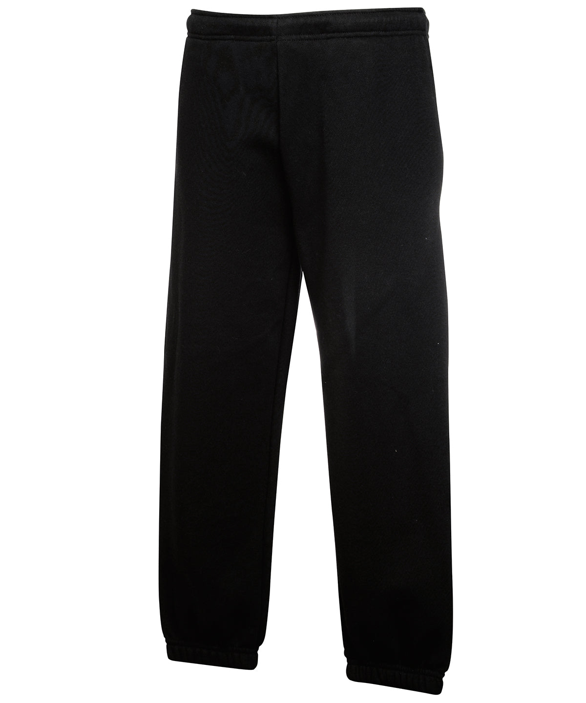 Kids classic elasticated cuff jog pants - Black