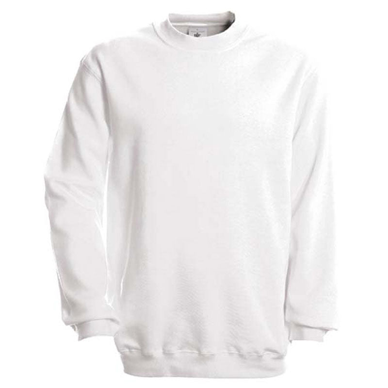 B&C Mens Set In Sleeve crewneck sweatshirt PST/Perfect Sweat Technology