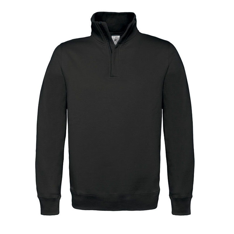 B&C Collection Id004 1/4 Zip Sweatshirt