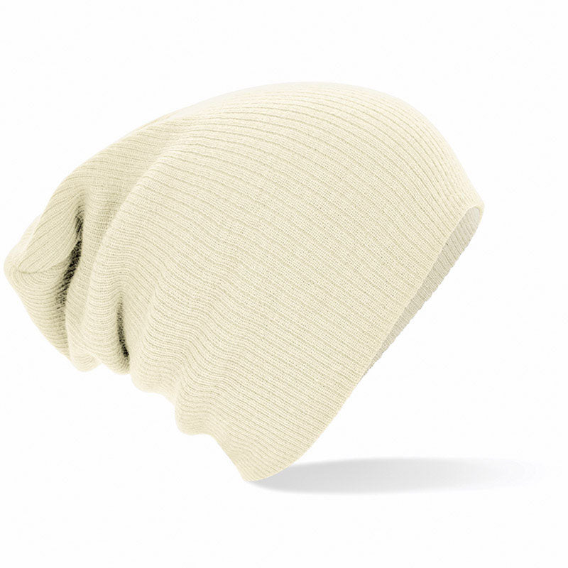 Beechfield Knitted Colours Slouch Beanie Hat