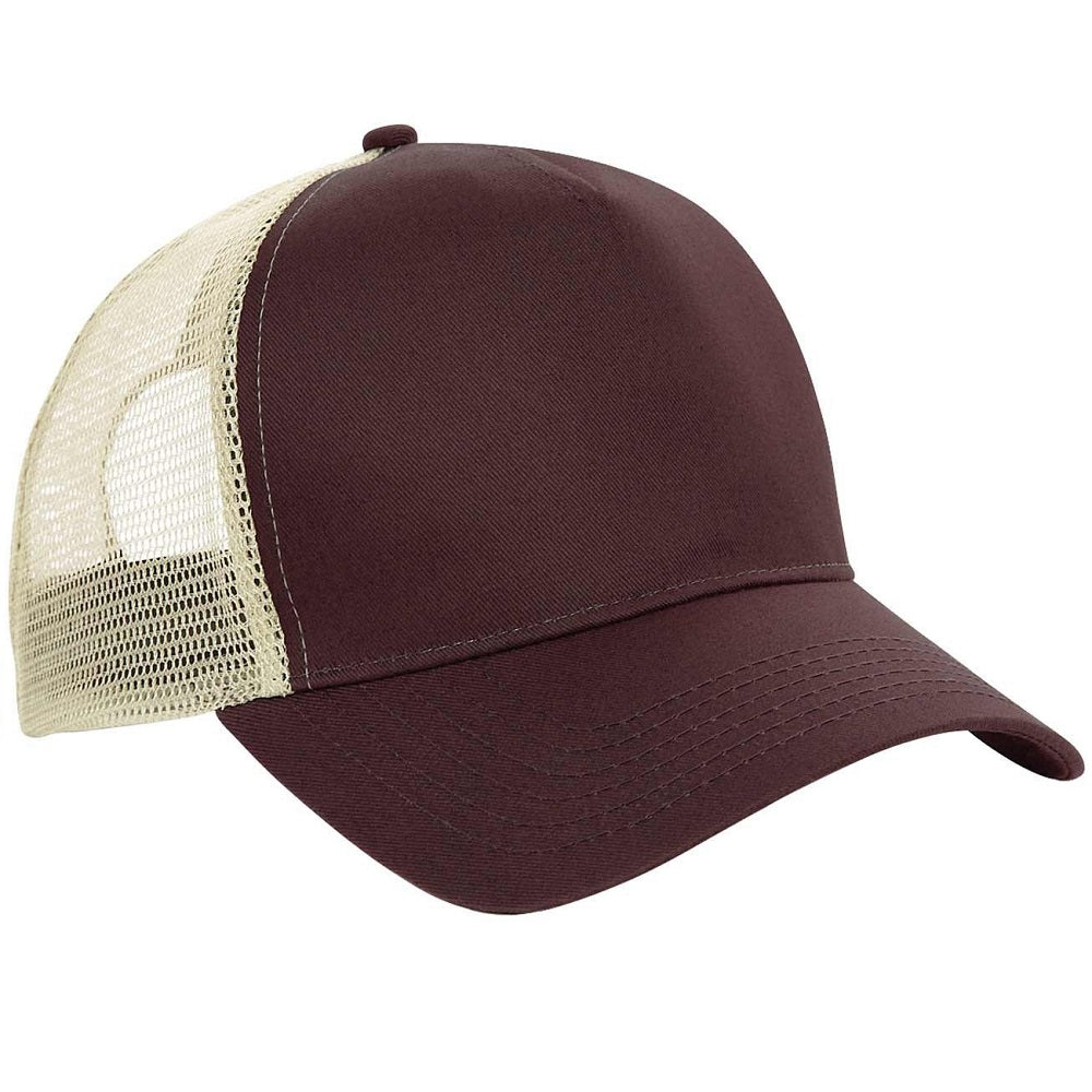 Beechfield Unisex Vintage Snap-Back Trucker Hat