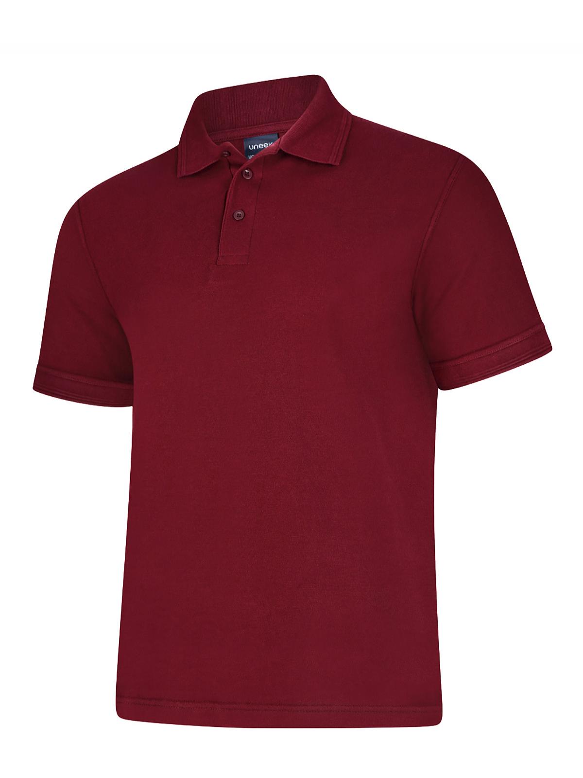 Deluxe Polo Shirt - Maroon