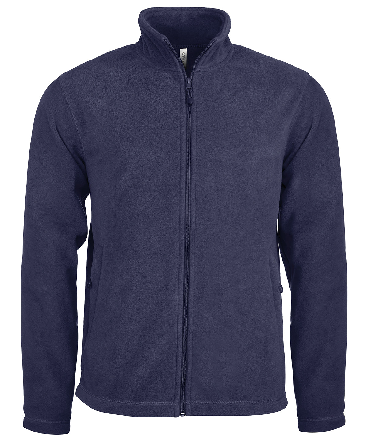 Zip-through microfleece jacket - Navy
