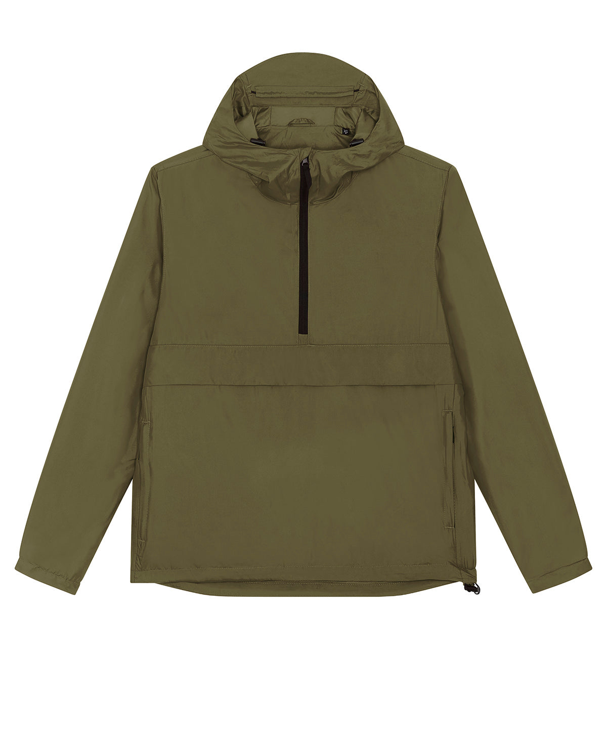 Speeder sporty, street-style hoodie (STJU834) - British Khaki