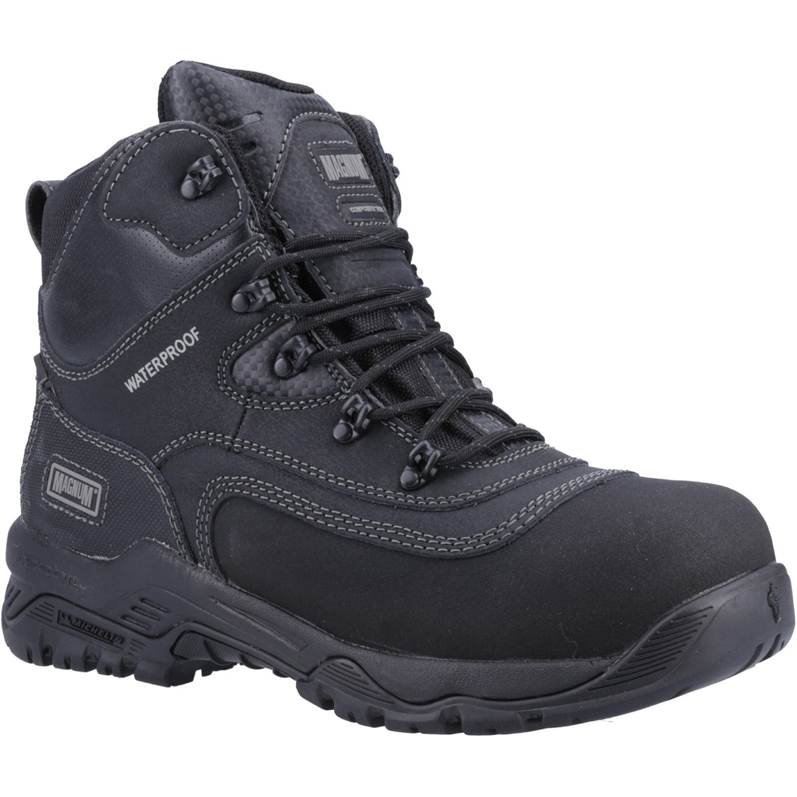 Broadside 6.0 CT CP WP Safety Boot - Black