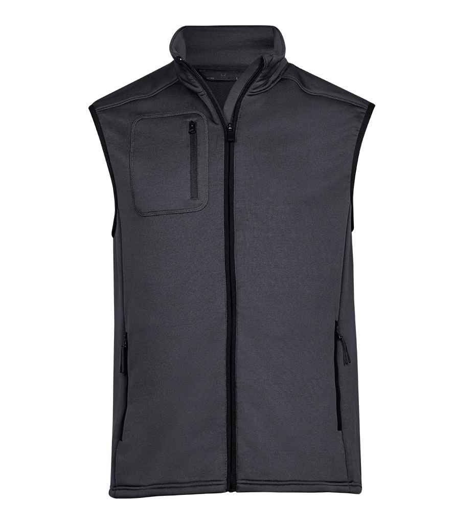 Tee Jays Stretch Fleece Bodywarmer - Dark Grey