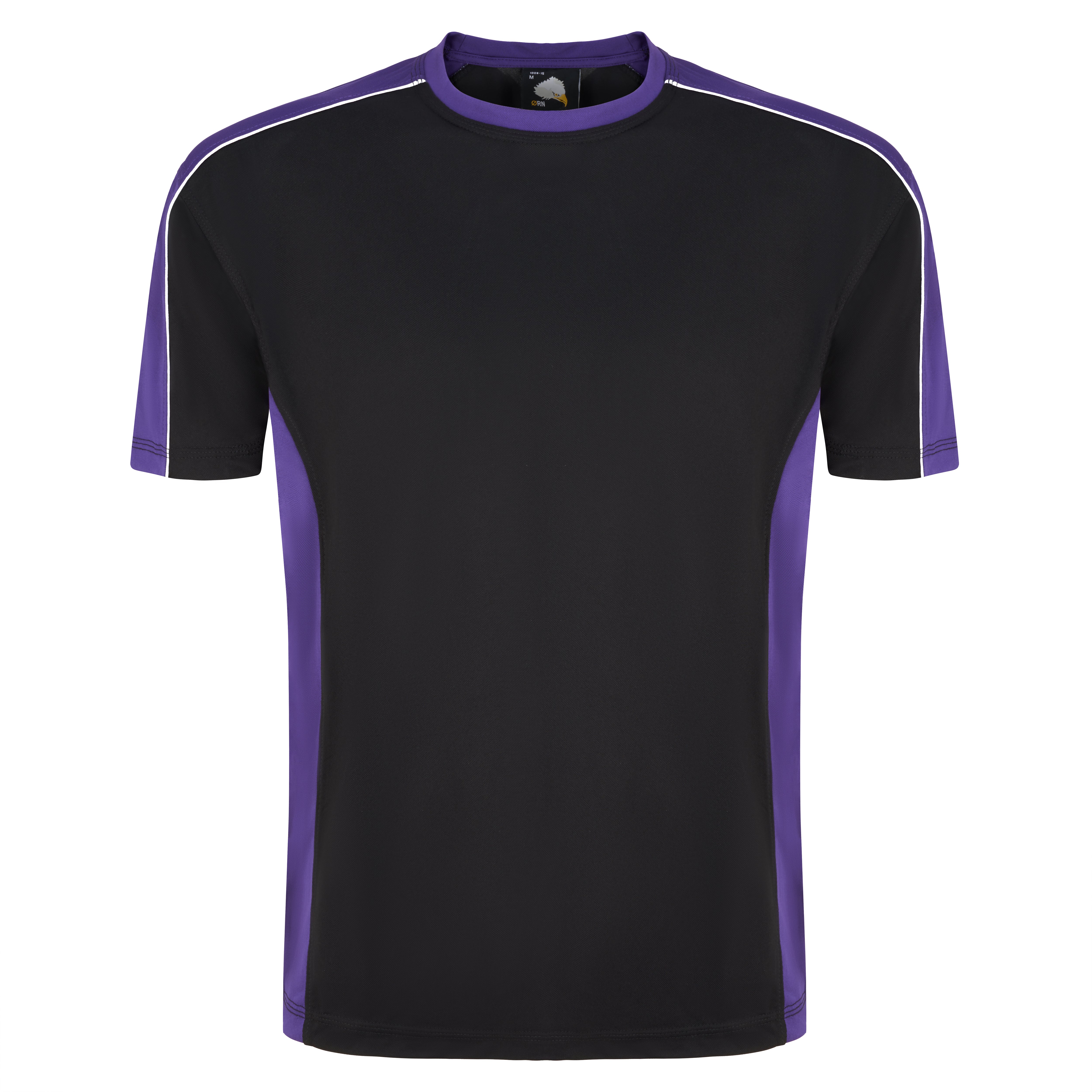 Avocet Wicking T-Shirt - Black/Purple