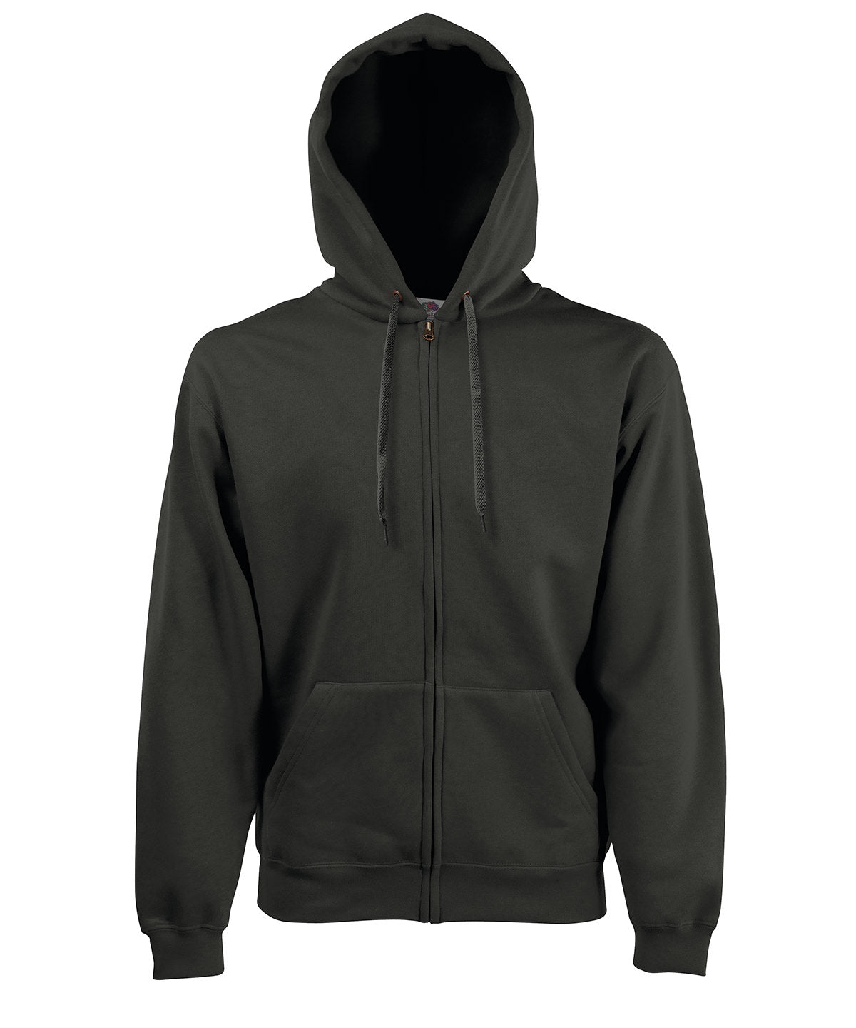Premium 70/30 hooded sweatshirt jacket - Charcoal