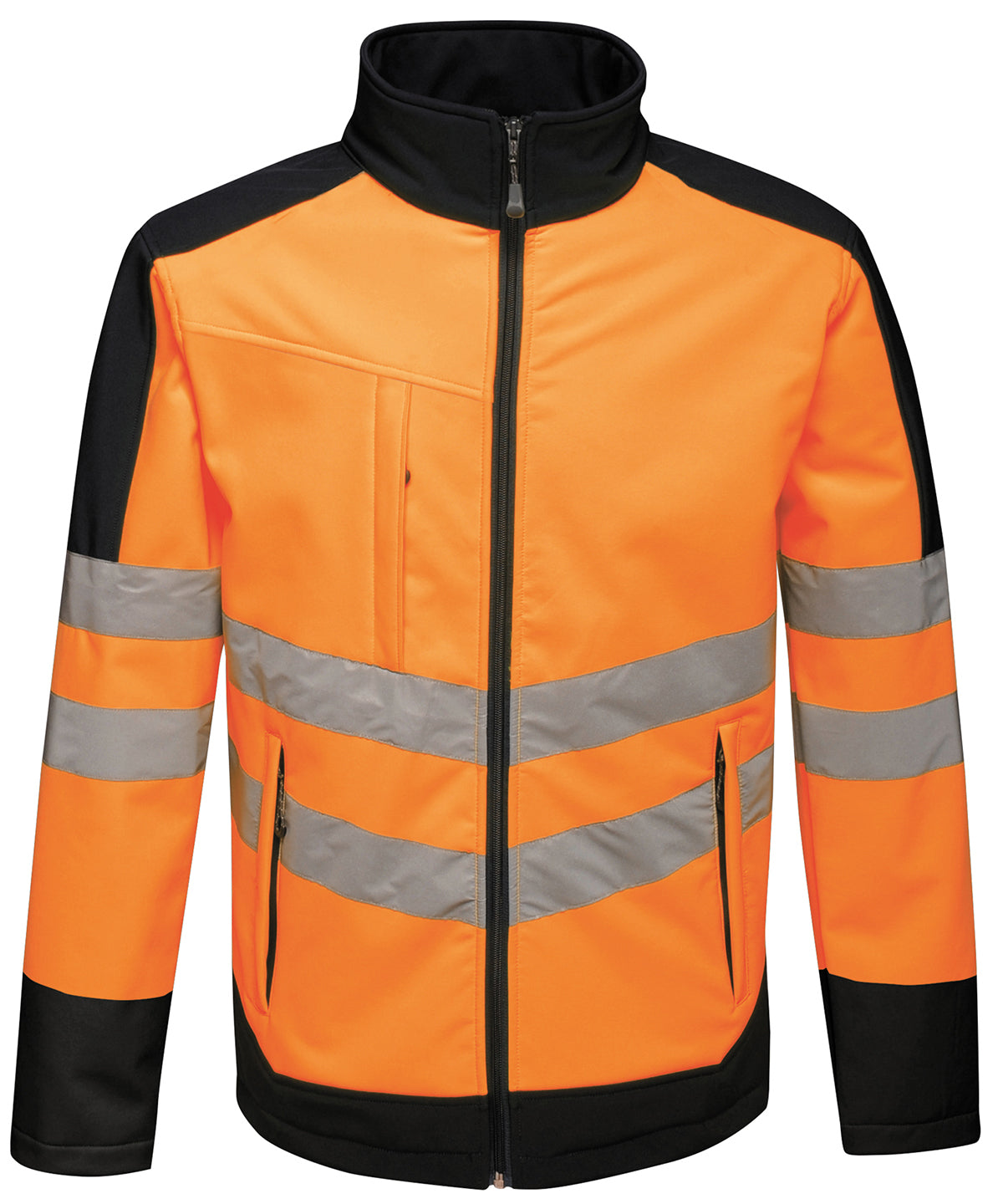 Hi-Vis Pro Softshell - Orange/Navy
