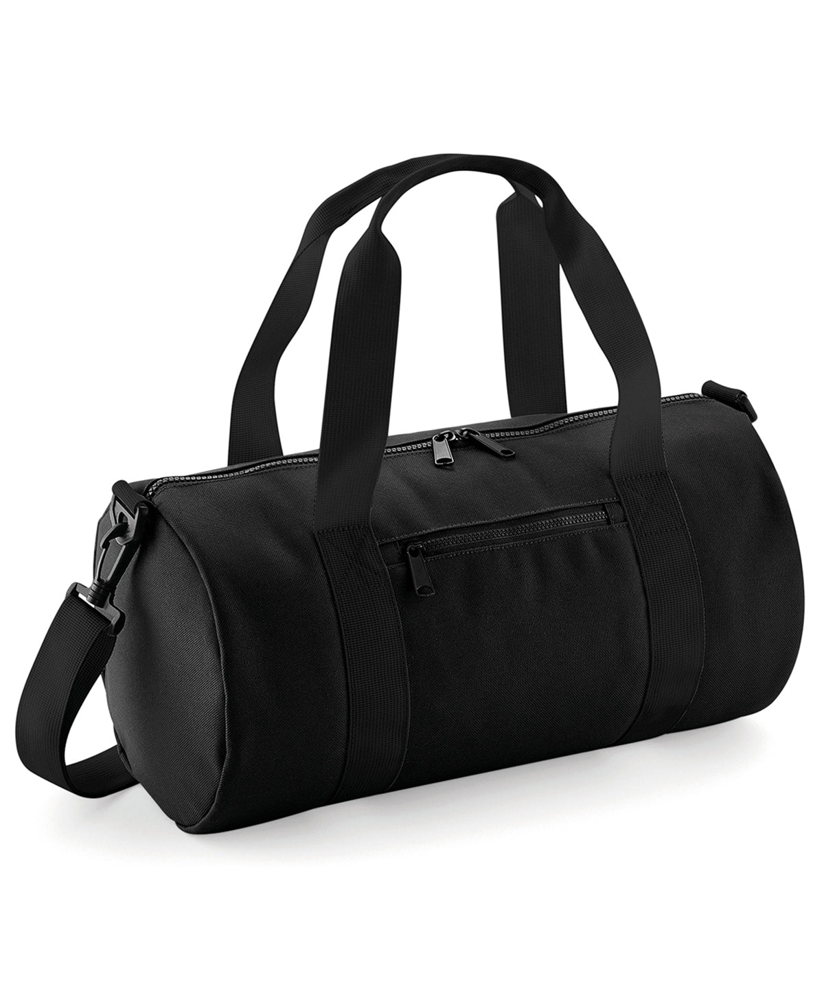 Mini barrel bag - Black/Black