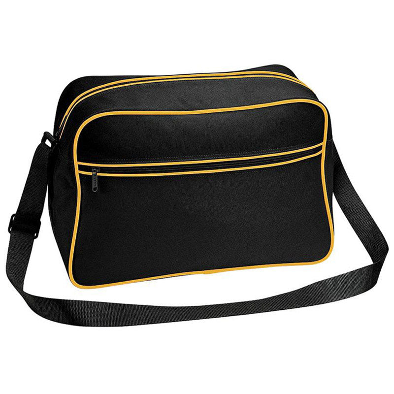 BagBase Unisex Retro Colours Zipped Pocket shoulder Strap bag