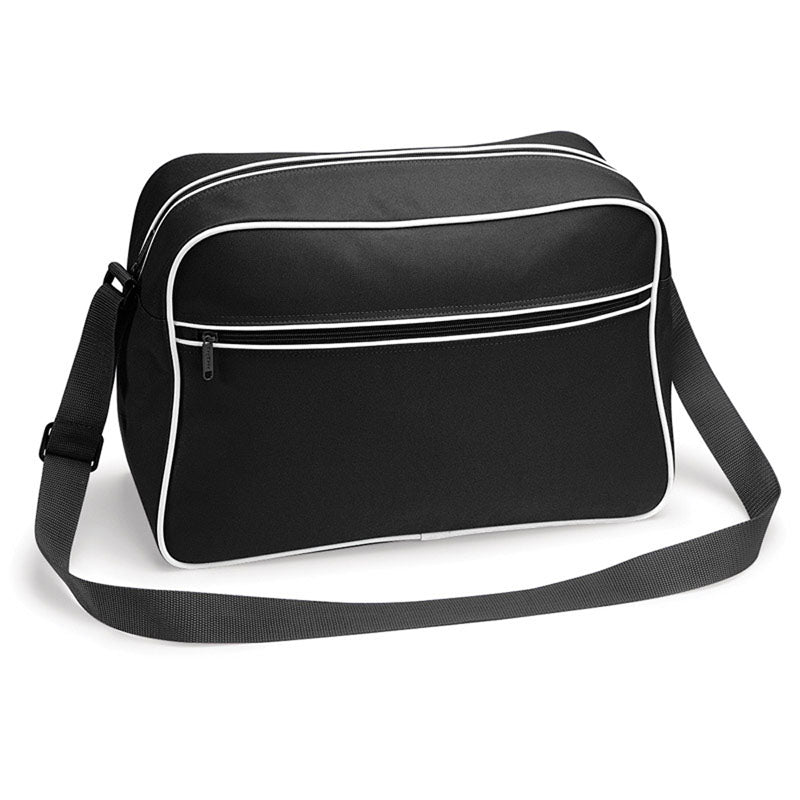 BagBase Unisex Retro Colours Zipped Pocket shoulder Strap bag