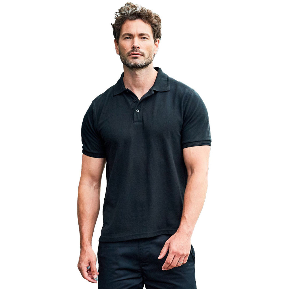 Brookes Mens Pro Cotton Blend Premium Polo Shirt