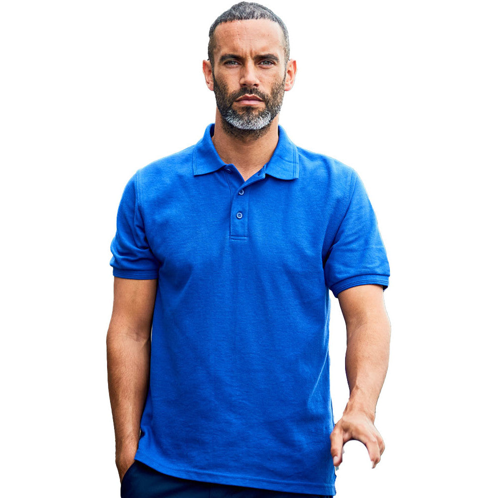 Brookes Mens Pro Cotton Blend Premium Polo Shirt