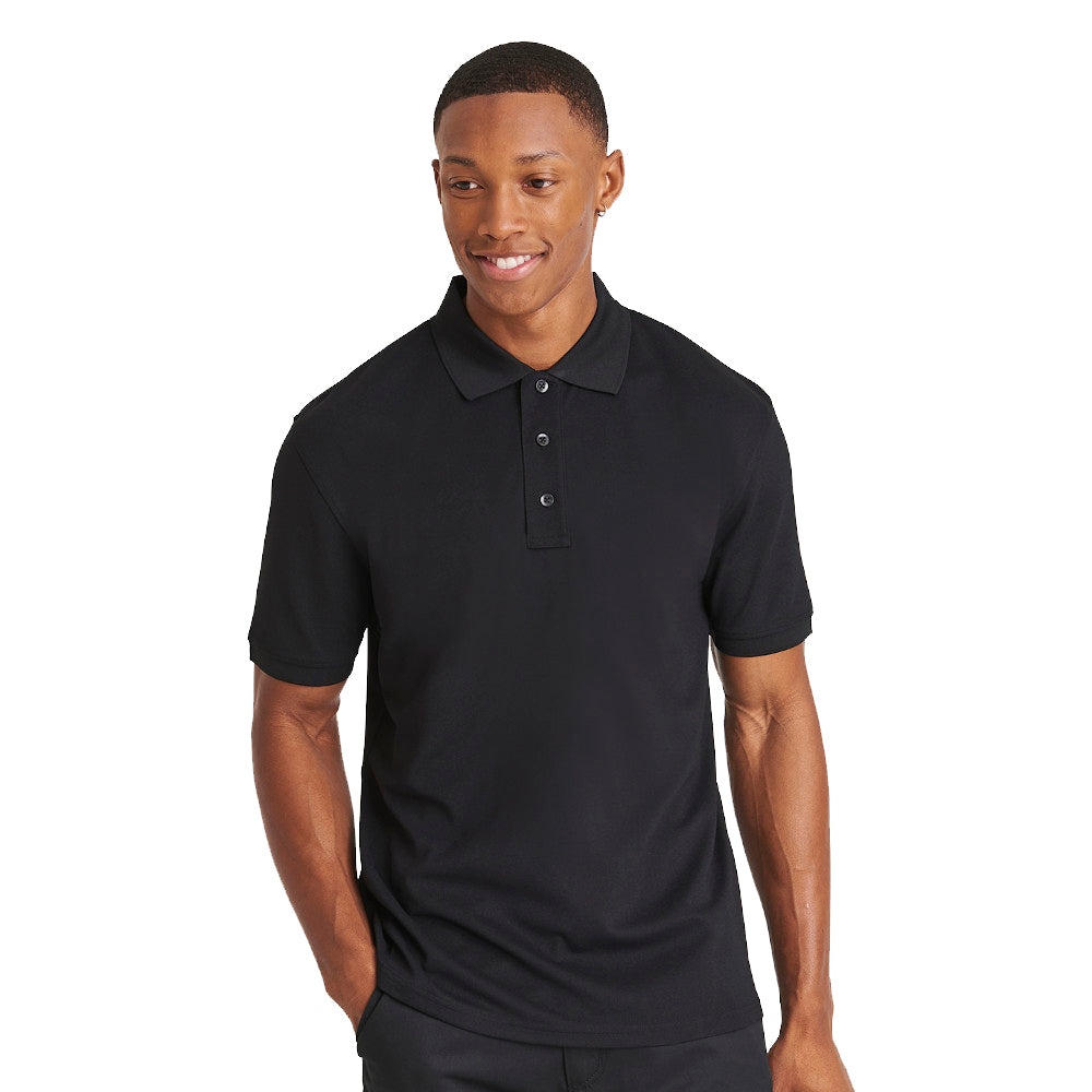 Brookes Mens Pro Wicking Short Sleeve Work Polo Shirt