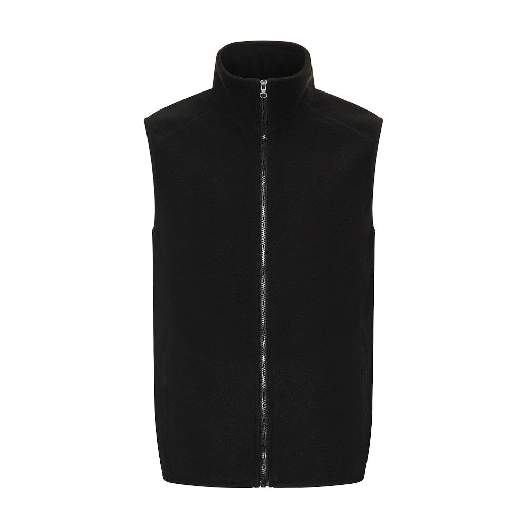 Brookes Mens Pro Fleece Full Zip Work Bodywarmer Gilet